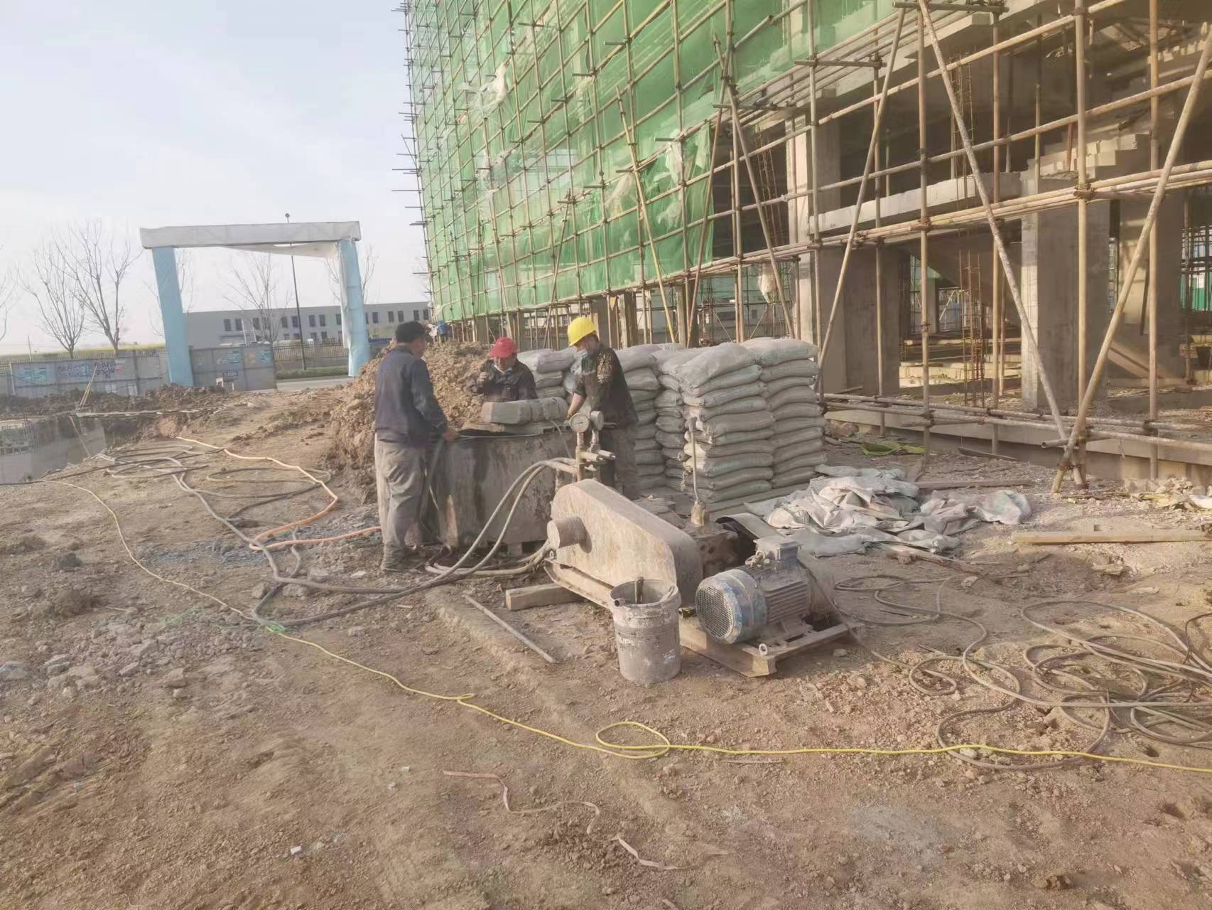 沈阳别墅下沉注浆